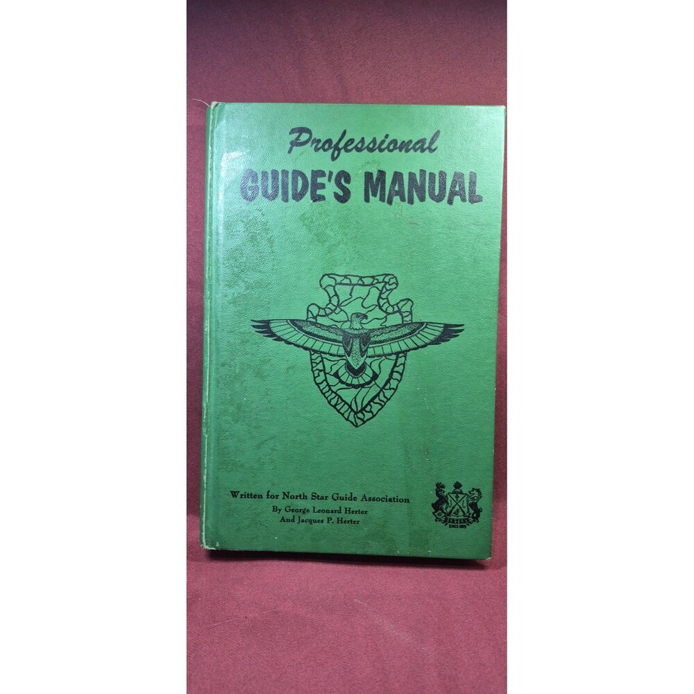 Vintage 1964 Herter’s Professional Guides Manual 6th Edition Hunting Fishing EUC